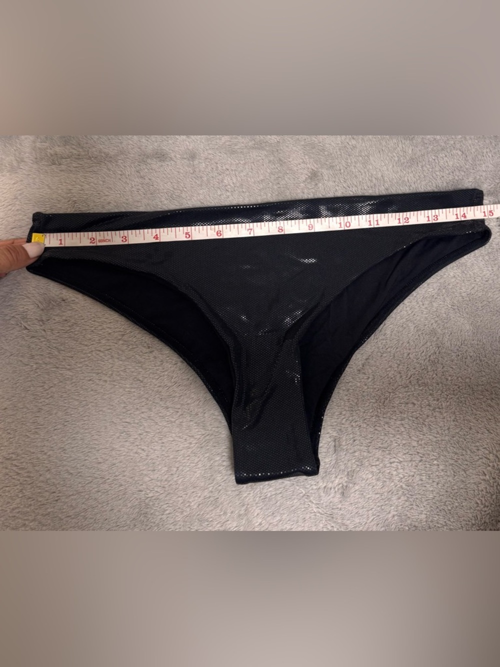 Swimwear two-piece black size M TOUCHE BALNEAIRE  VGUC - Picture 12 of 13